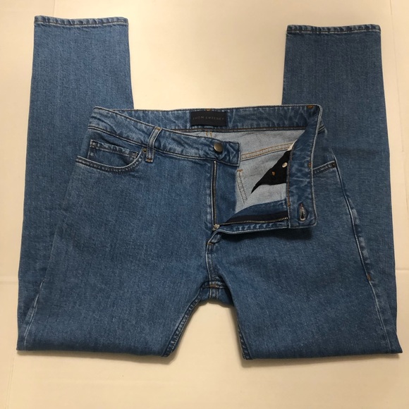 NWOT Thom Sweeney Slim Fit Light Blue Bespoke Jeans Size 30 (measurements) - Picture 8 of 16